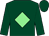 Dark green, light green diamond (Winter Madness)