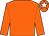 Orange, orange cap, white star (Mrs Katherine Grace)