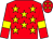 Red, yellow stars and armlets (Mrs Bunty Millard)