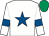 White, royal blue star and armlets, emerald green cap (Mr Frank Sheridan)