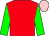 Red, green sleeves, pink cap (Mr Patrick Gleeson)