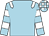 Light blue, white epaulets, hooped sleeves, check cap (Oaklea Aces)