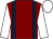 Maroon, dark blue braces, white sleeves and cap (Mr Julian W H Broughton)