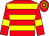 Red, yellow hoops and armlets (The Dibble Bridge Partnership)