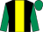 Black, yellow stripe, emerald green sleeves and cap (T&j Partnership)
