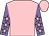 Pink, mauve sleeves, pink stars and cap (B Boanson & M Wane)