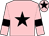 Pink, black star, armlets and star on cap (Tracy Stone-brown & Judy England)