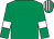 Emerald green, white armlets, striped cap (Mr R M E Wright)