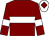 Maroon, white hoop and armlets, white cap, maroon diamond (Mr R P Kernohan)