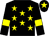 Black, yellow stars, armlets and star on cap (Mr Richard Popplewell)
