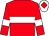 Red, white hoop, white armlet, white cap, red diamond (Damian Lavelle)