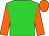 Lime green, orange sleeves and cap (The Pro-claimers)