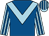 Royal blue, light blue chevron, light blue and royal blue striped sleeves and cap (Living Legend Racing Partnership 1)