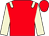 Red, beige epaulets and sleeves (Mr F J Perry)