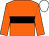 Orange, black hoop, white cap (Mr Erik Penser)