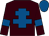 Brown, royal blue cross of lorraine, royal blue armlet, royal blue cap (Ms Lauren Phelan)
