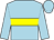 Light blue, yellow hoop (Mrs John Wilkinson)