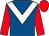 Royal blue, white chevron, red sleeves and cap (The Red White & Blue Partnership)
