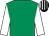 Emerald green, white sleeves, black & white striped cap (Seamus Deering & P G Fahey)