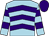 Light blue, purple chevrons, hooped sleeves, purple cap (Julian Rooney Steve Hull Simon Chappel)
