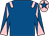 Royal blue, pink epaulets, diabolo on sleeves, pink cap, royal blue star (The Great Expectations Partnership)
