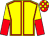 Yellow, red seams, halved sleeves, red and yellow check cap (The Scotch Piper (lydiate))