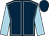 Dark blue, light blue seams and sleeves, dark blue cap (Kremlin Cottage Ii)