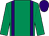 Emerald green, purple braces, purple cap (Mr Nigel O'sullivan)
