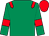 Emerald green, red epaulets, armlets and cap (B Larizadeh P Wollaston)
