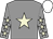 Grey, beige star, grey sleeves, beige stars, WHITE cap (Dr Marwan Koukash)