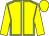 Yellow, light blue seams, yellow sleeves and cap (Whatalot)