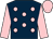 Dark blue, pink spots, sleeves and cap (Wildcard Racing Syndicate)