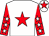 White, red star, red sleeves, white stars, white cap, red star (Alan McEvoy)