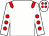 White, red epaulets, white sleeves, red spots, white cap, red spots (The Roses Partnership 1)