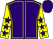 Purple, yellow seams, yellow sleeves, purple stars, purple cap (Jcg Chua & Ck Ong)