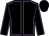 Black, mauve seams, black cap (Miss C Ive)