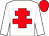 White, red cross of lorraine, red cap (Sceptre)