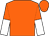 Orange, white halved sleeves (Mr Chris van Hoorn)