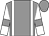 Grey, white braces, white sleeves, grey armlets (Mr C R Hirst)