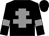 Black, grey cross of lorraine and armlets (Excelsior Racing Ltd)