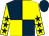 Dark blue and yellow (quartered), yellow sleeves, dark blue stars and cap (Mr K Kirkup & Mrs T Galletley)