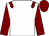 White, maroon epaulets, sleeves and cap (Lady Davenport)