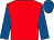 Red, royal blue sleeves and cap (W Salthouse)