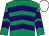 Emerald green, purple chevrons, white cap (First Brayford Partnership)