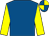 Royal blue, yellow sleeves, royal blue and yellow quartered cap (J J Bridger Mrs J Stamp)