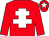 Red, white cross of lorraine, red cap, white star (Kangley Syndicate)