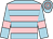 Light blue, pink hoops and armlets (Cls Bloodstock)