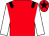 Red, black epaulettes, white sleeves, red cap, black star (Jean-Mary Saguin)