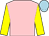 Pink, yellow sleeves, light blue cap (Mr B Chandler & Mr R Henley)