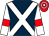 Dark blue, white cross belts, white sleeves, red armlets, red and white hooped cap (Mr Kevin Scott & Mr Craig Scott)